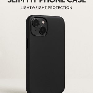 Premium Black Slim Fit Phone Case ?C Lightweight Protection
